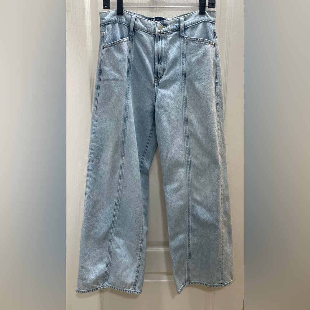 GAP Light Wash Wide Leg Jeans